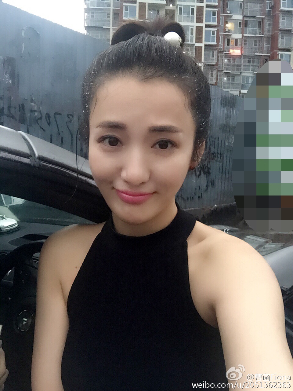 曹菡的写真-如此高大上的姑娘为何...