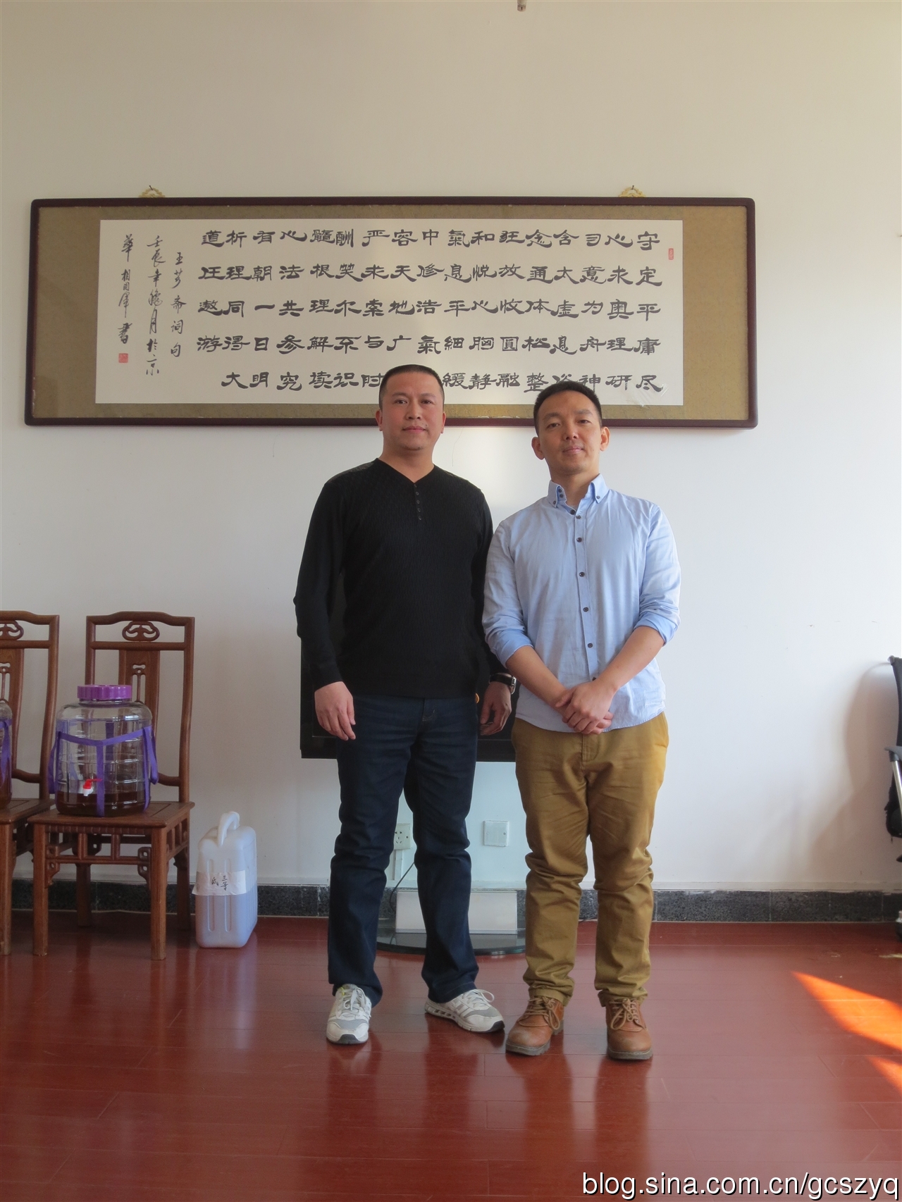 张毅的写真-2014年3月20日，导...