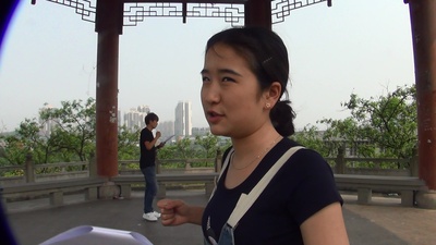 赵艺三的写真-影片《合伙人》拍摄现...