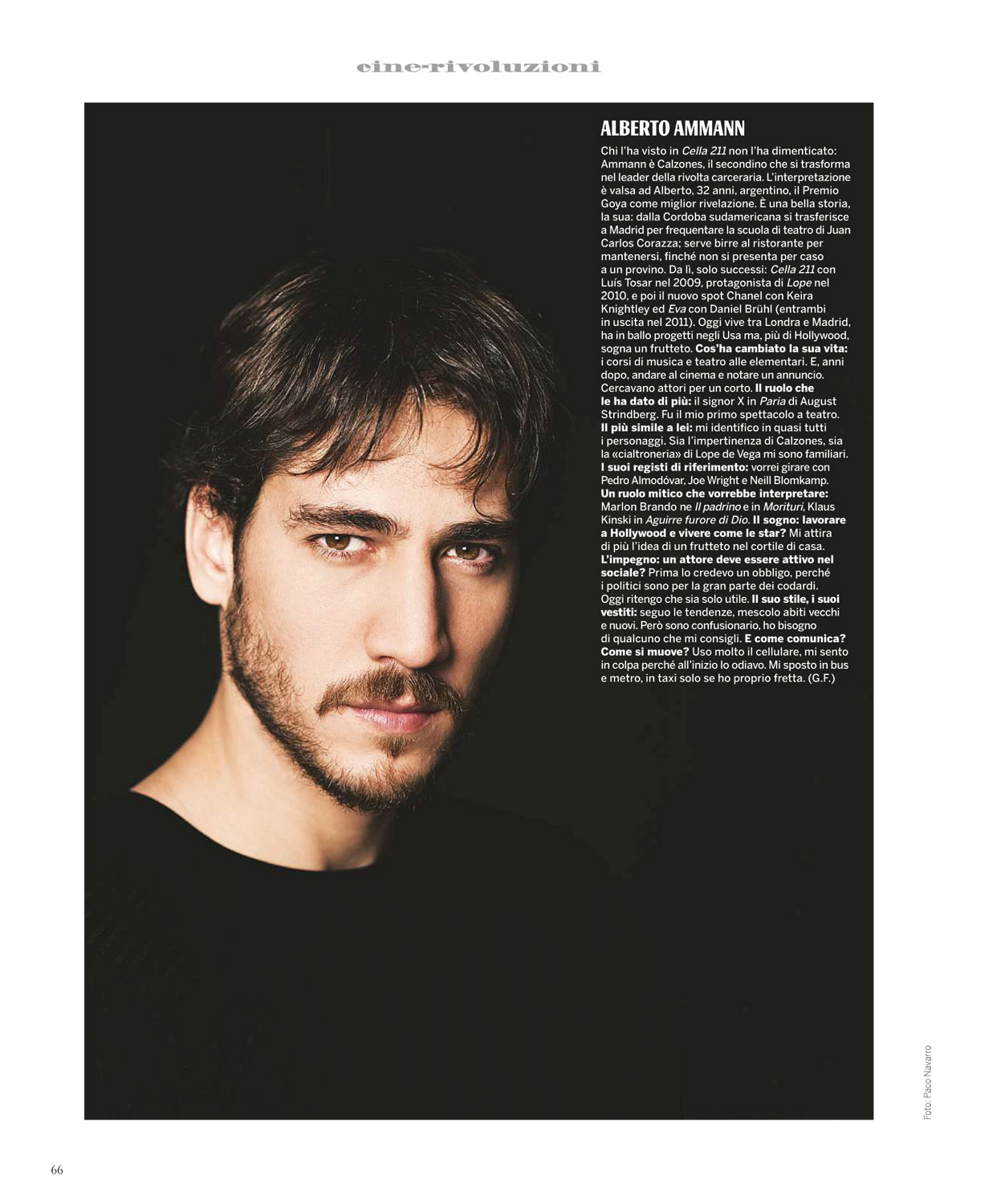 阿尔维托·阿曼的写真