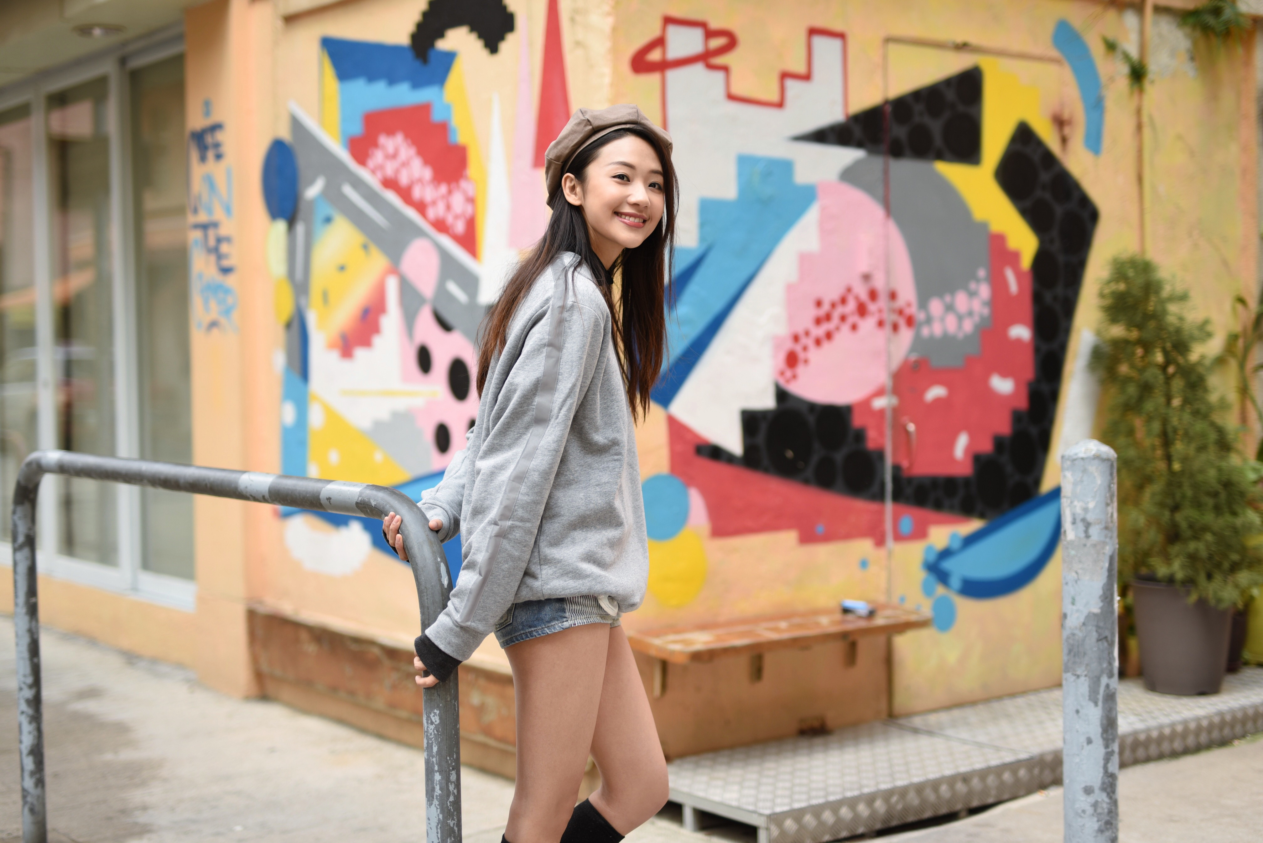 汤加文的写真-好看的笑容