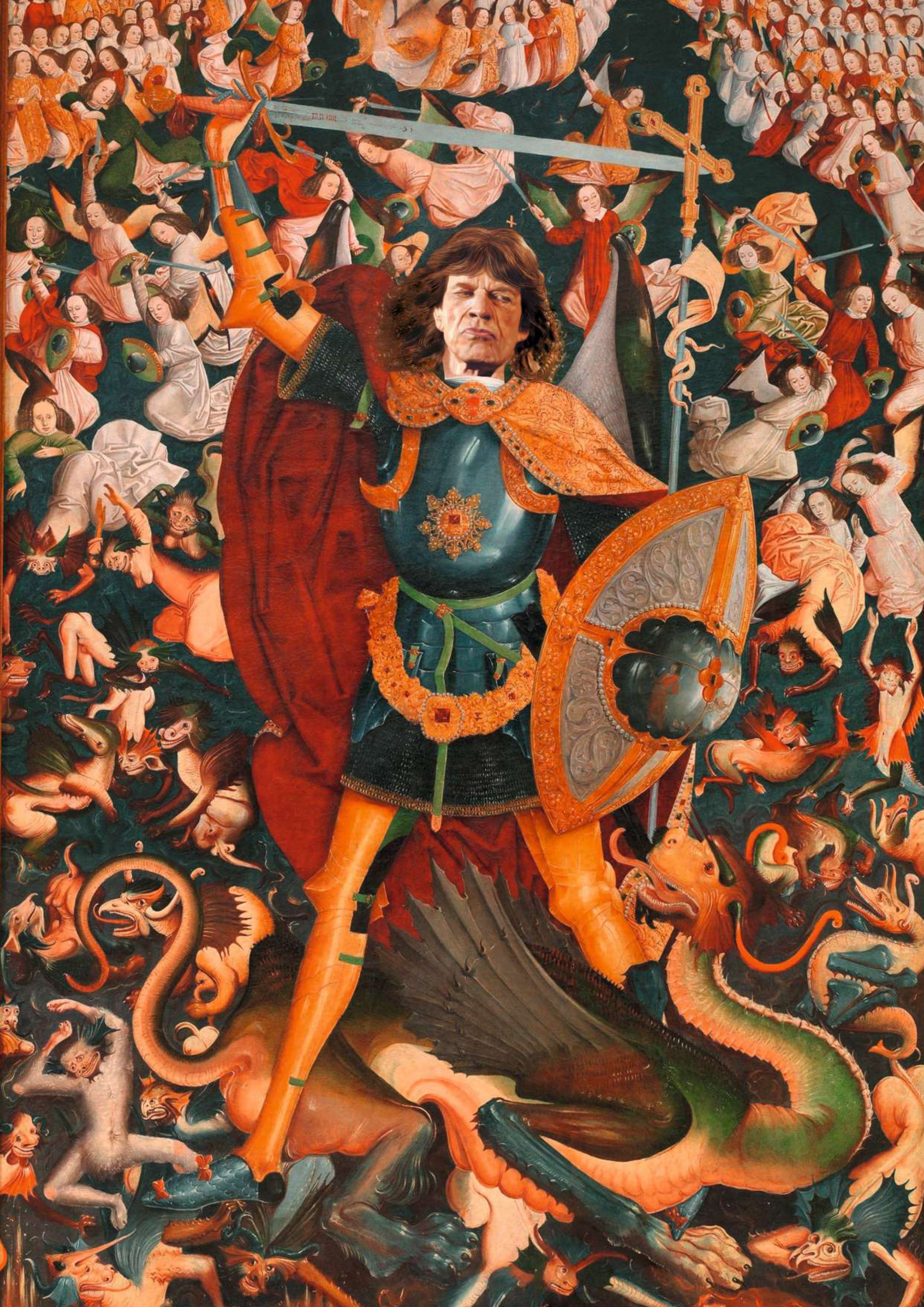 米克·贾格尔的写真