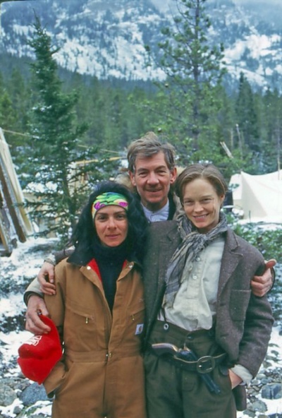 玛吉·格林沃尔德的写真-With Ian McKellen an...