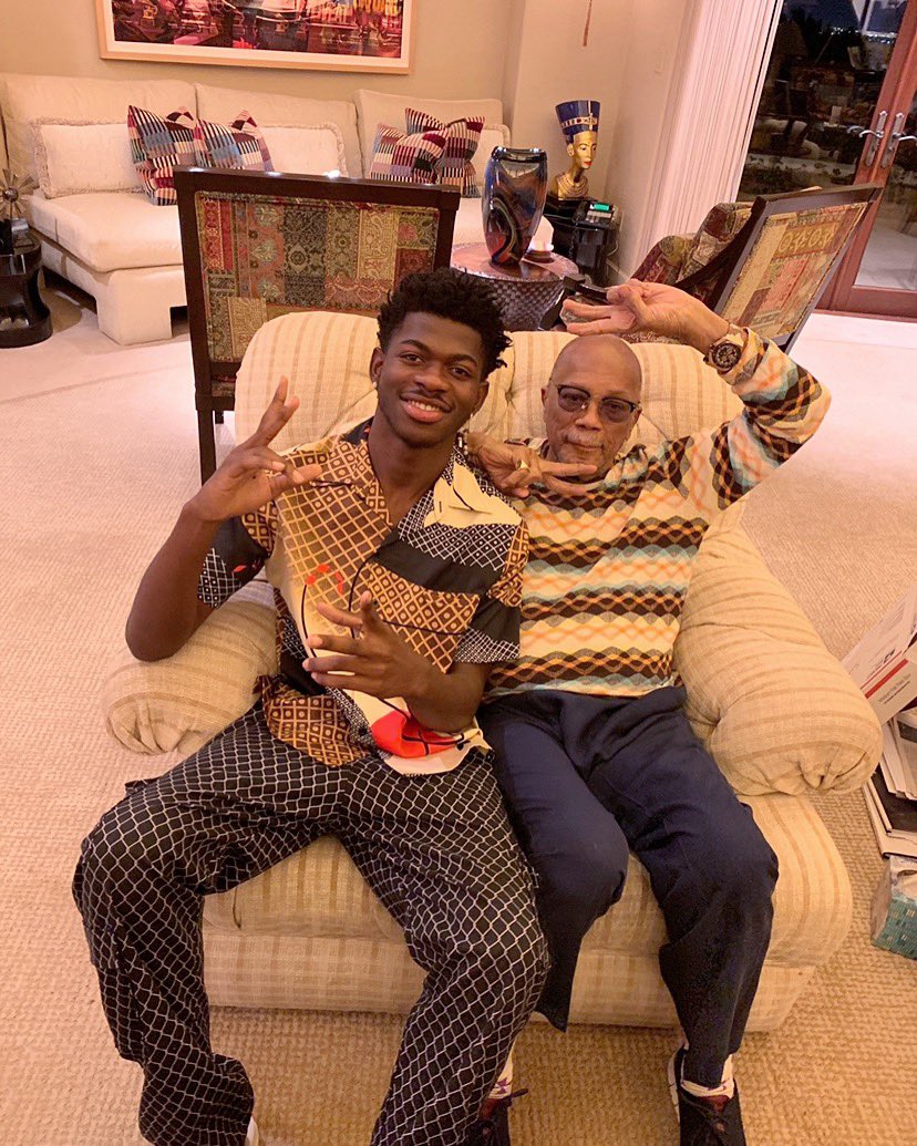 昆西·琼斯的写真-Quincy Jones ft. Lil N...