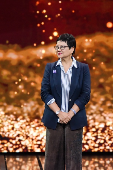 胡玫的写真-导演胡玫在《我就是演...