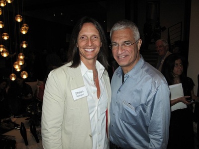 肖恩‧蒙森的写真-与《海豚湾》导演合影