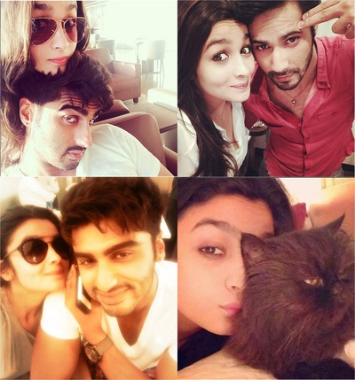 瓦伦·达瓦的写真-Alia Bhatt & Varun Dh...