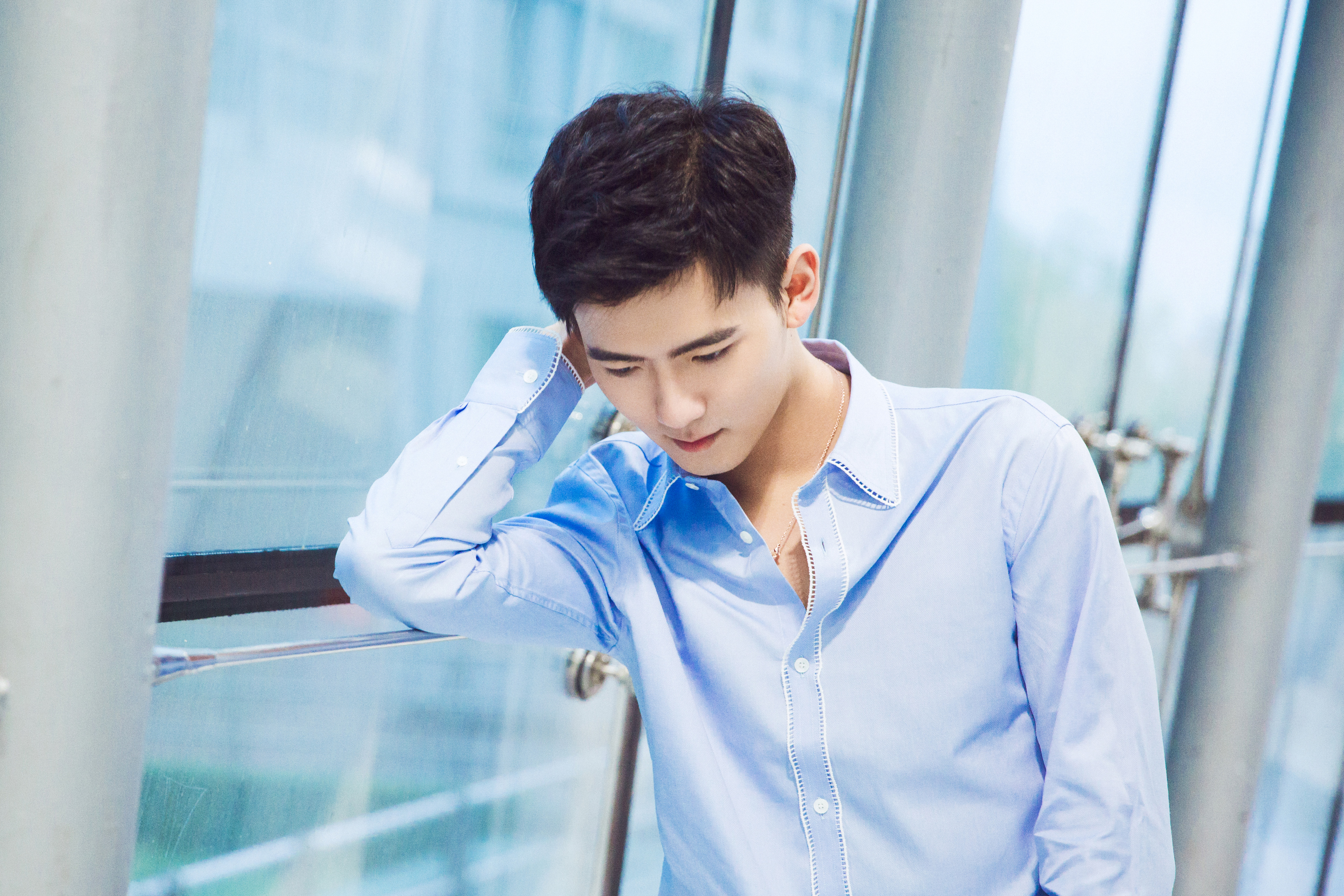 赵顺然的写真-暗恋发布会