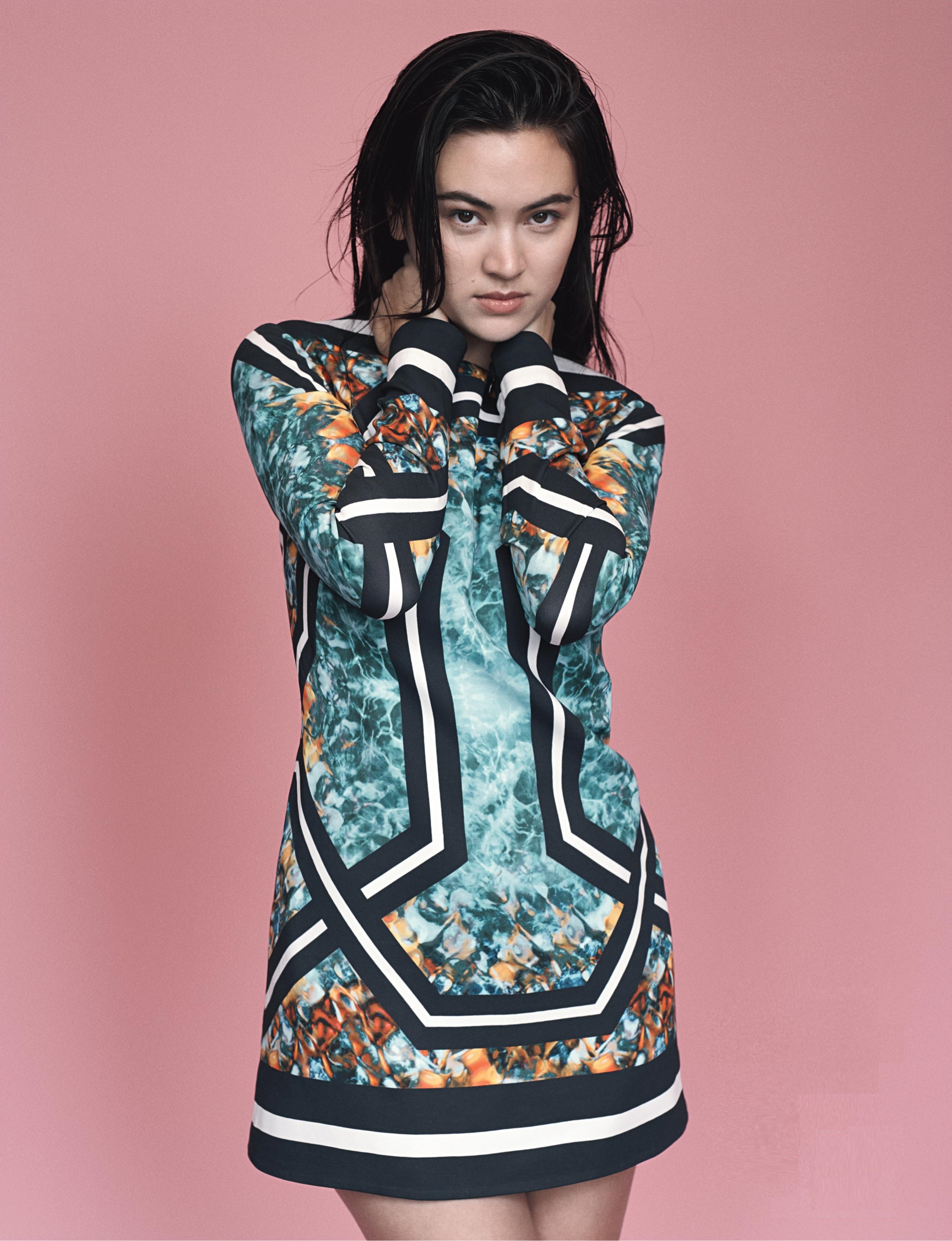 杰西卡·亨维克的写真-for Harrods Magazine