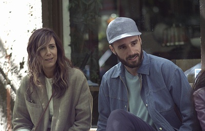 塞巴斯蒂安·席尔瓦的写真-Kristen Wiig and Seb...