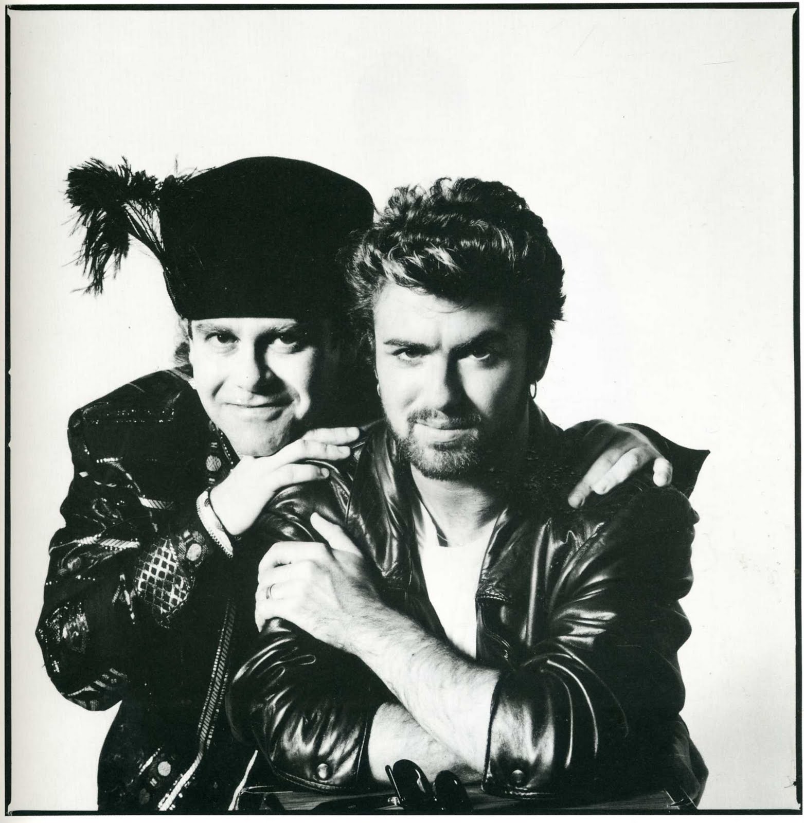 埃尔顿·约翰的写真-Elton John and Georg...