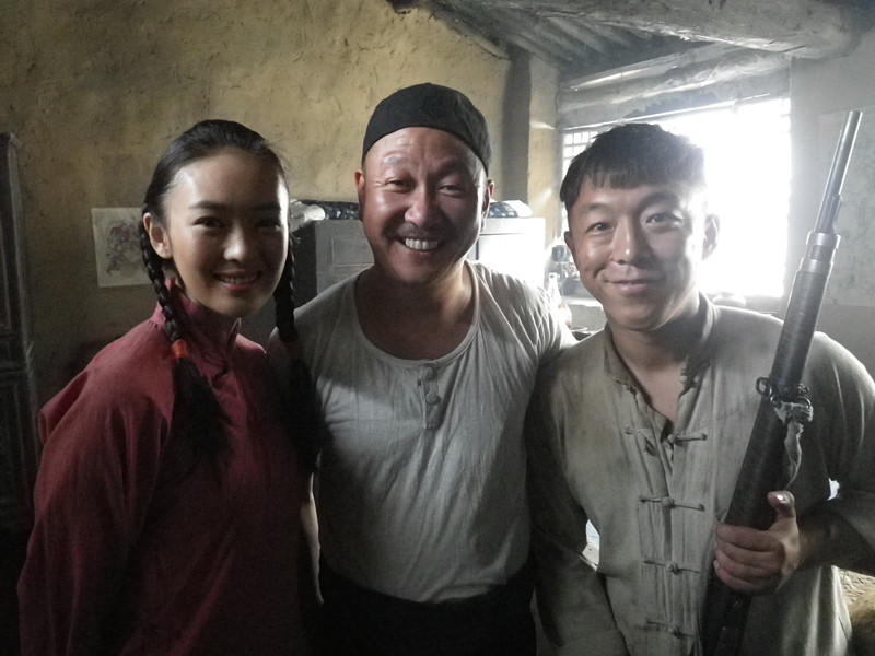 林柯的写真-林柯导演在《民兵葛二...