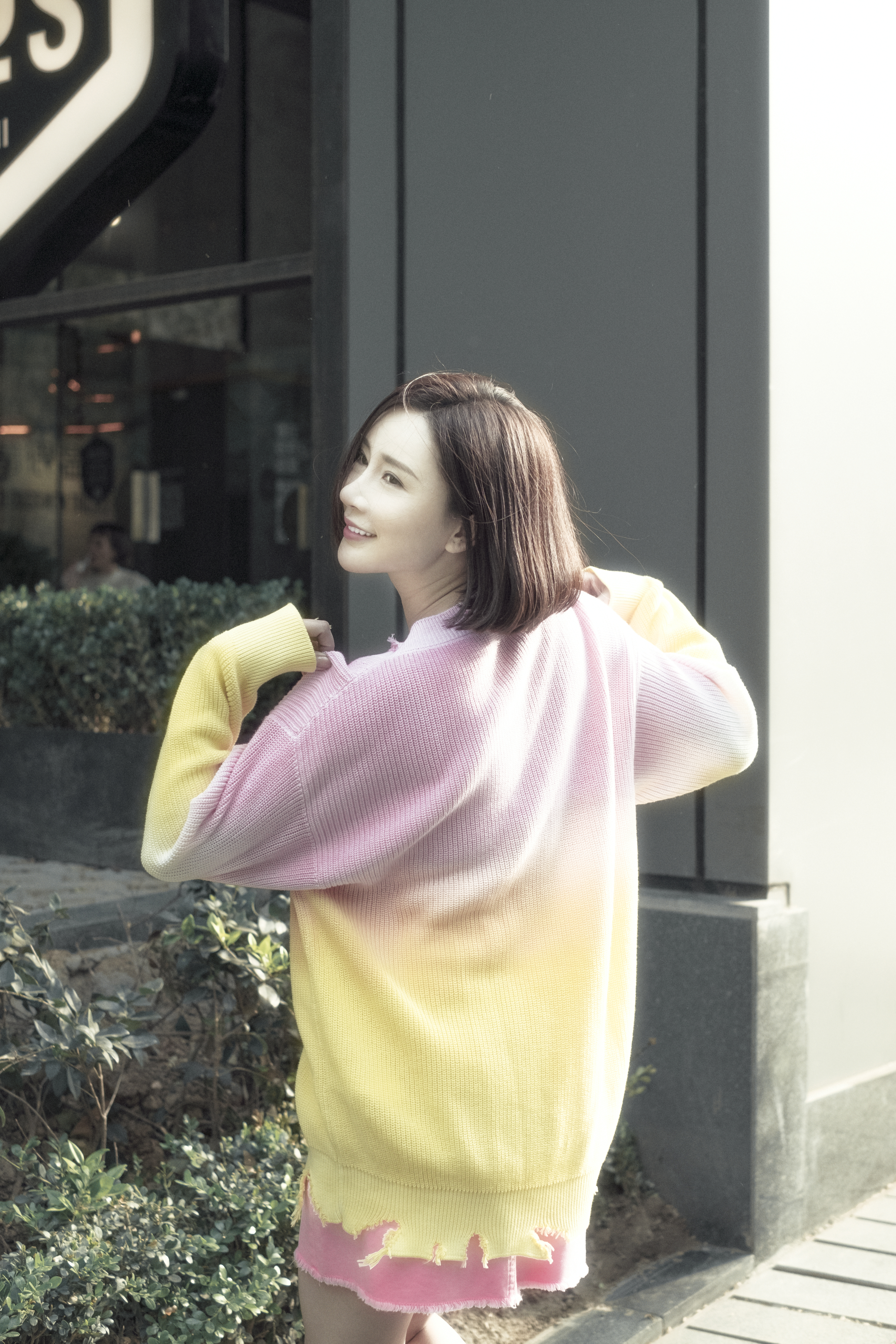 杨舒婷的写真-上海街拍