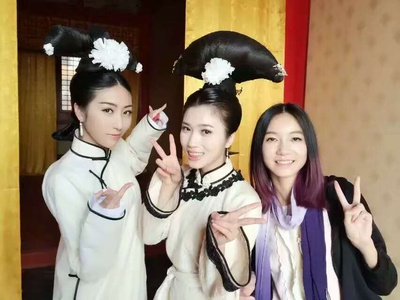 杨舒米的写真-片场照片