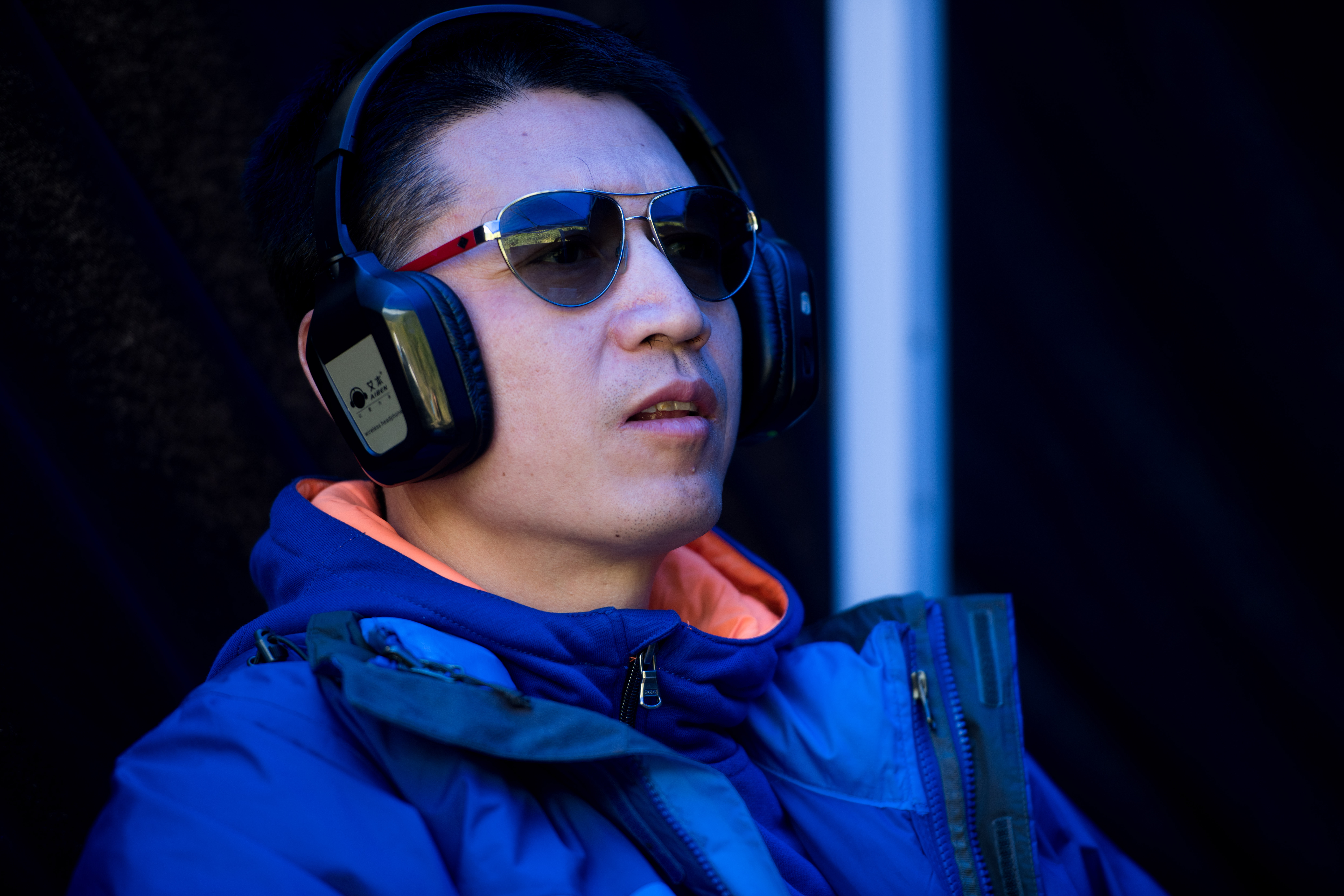 李小江的写真-《问天录》拍摄现场