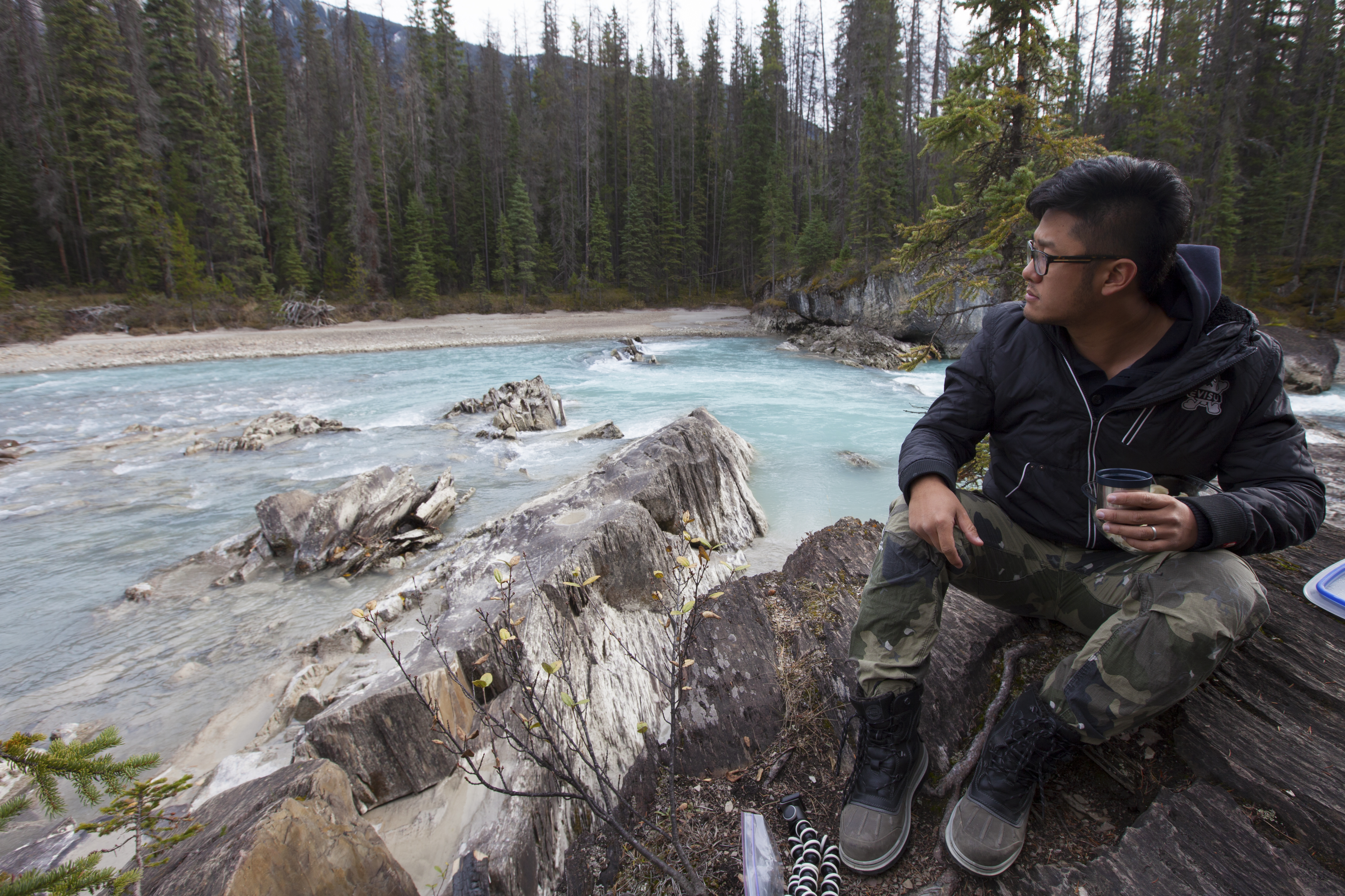 刘心的写真-加拿大落基山脉 -《落...