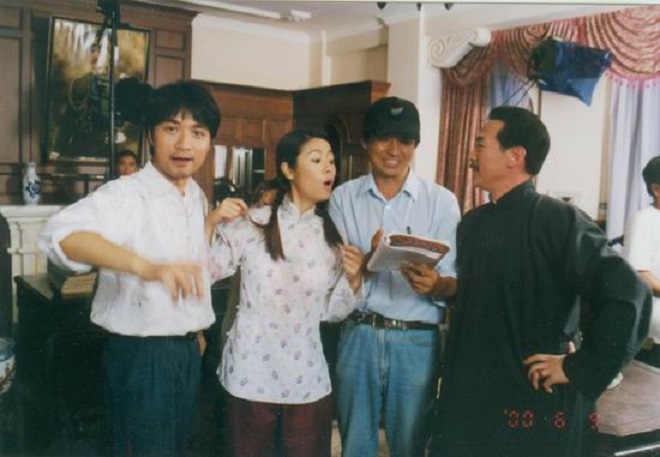 李平的写真-《情深深雨濛濛》拍摄...