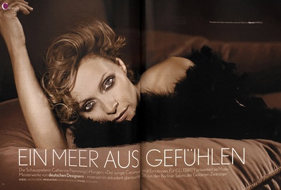 凯瑟琳·弗莱明的写真