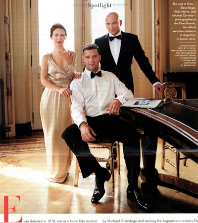 迈克尔·瑟沃瑞斯的写真-同Elena Roger和Rick...