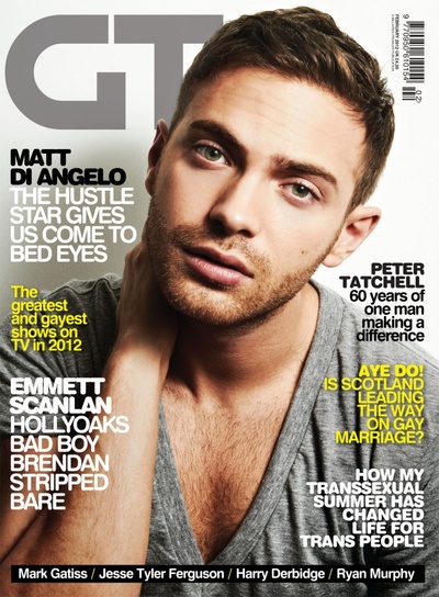马特·迪·安吉洛的写真-《Gay Times》杂志封...