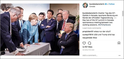 安格拉·默克尔的写真-2018.6.9