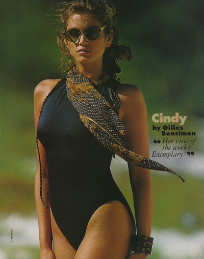 辛迪·克劳馥的写真