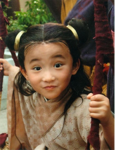 万昌皓的写真-汉武大帝里小刘彘