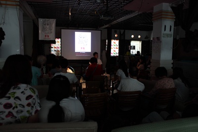 张硕的写真-《梦惟》成都首映现场