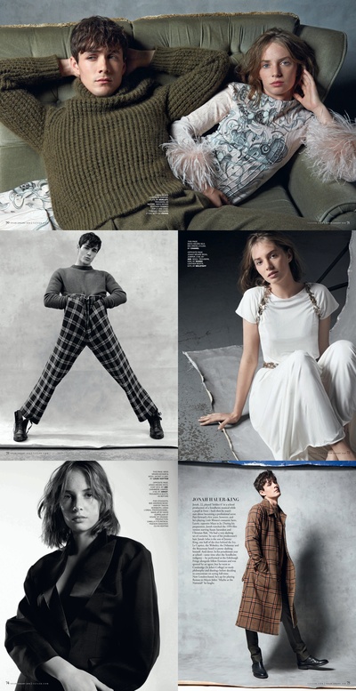 玛雅·霍克的写真-Tatler UK by Alan Gel...