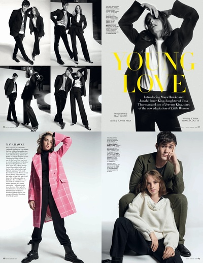 玛雅·霍克的写真-Tatler UK by Alan Gel...