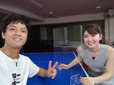 福原爱的写真-爱酱和竹内亮导演