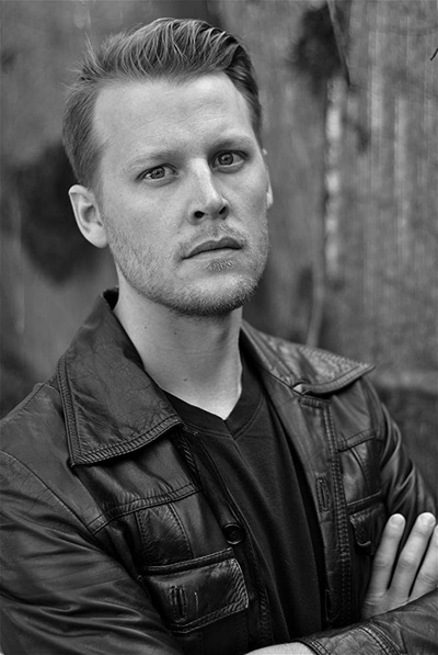 大卫·霍夫林的写真-黑白照片