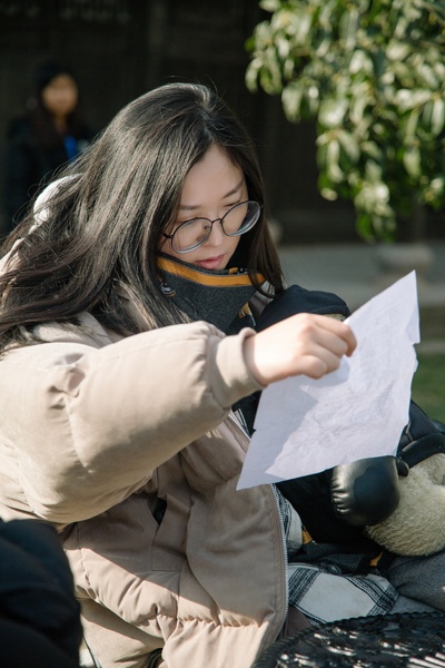 赵曦夕的写真-片场